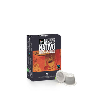 
            
                Load image into Gallery viewer, Goppion Nativo Organic Coffee - 10 Degradable Capsules
            
        