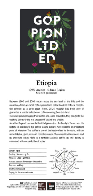 Goppion Limited Edition - Etiopia - Coffee Beans 500g