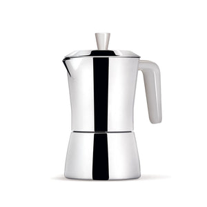 
            
                Load image into Gallery viewer, Giannini Giannina TUA Coffee Maker 6/3 cups White handle
            
        